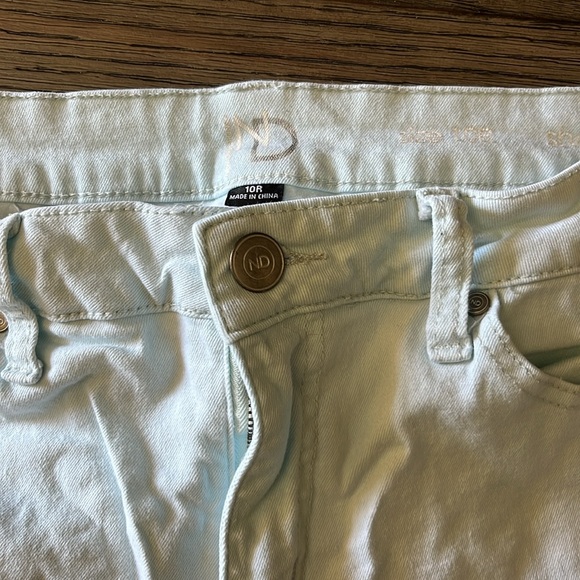 Pale Aqua Junior’s Shorts - Picture 2 of 4